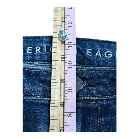 American Eagle Jeans Mens 30x32 Blue Original Straight Airflex+ Denim Casual - Picture 5 of 10